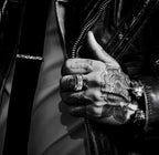 Chrome Hearts ETCHED PLUS BAND RING 2