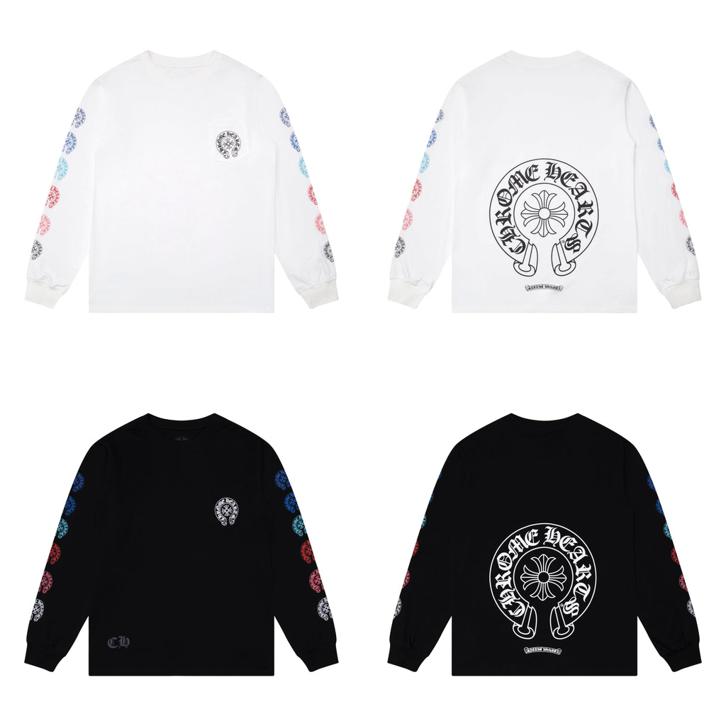 Chrome Hearts Long-Sleeve T-shirt Sweatshirt K8009