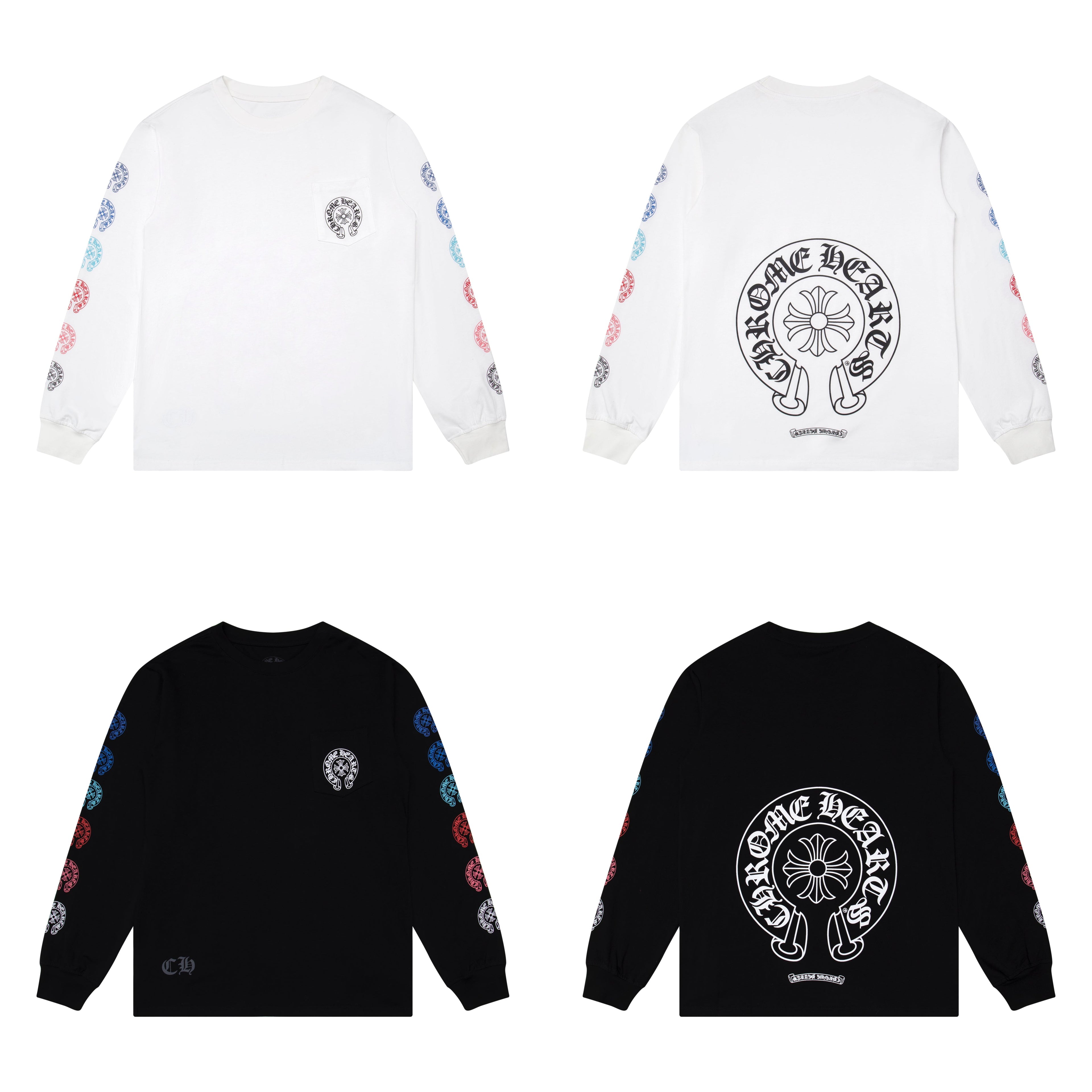 Chrome Hearts Long-Sleeve T-shirt Sweatshirt K8009