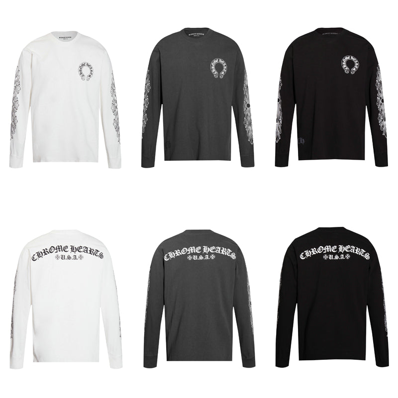 Chrome Hearts Long-Sleeve T-shirt Sweatshirt K8005