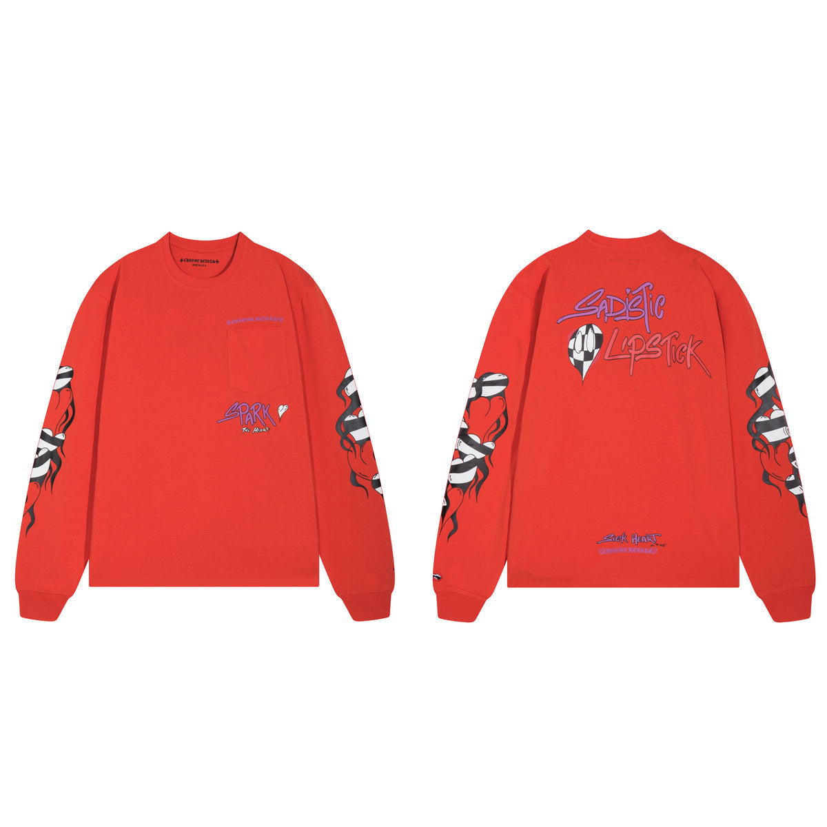 Chrome Hearts Long-Sleeve T-shirt Sweatshirt K8013