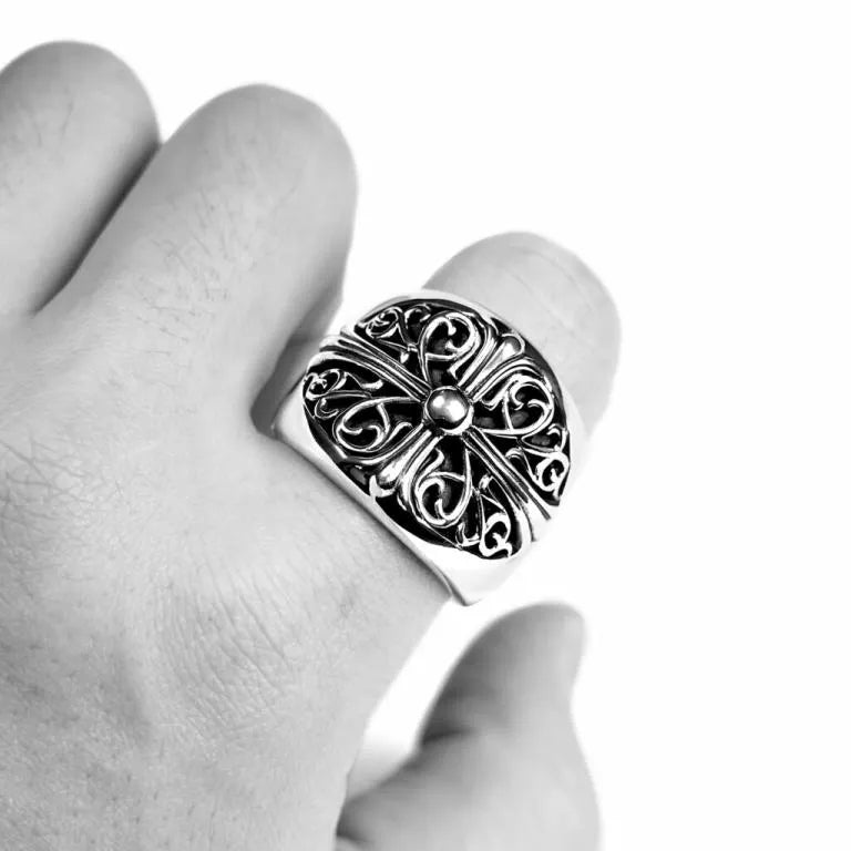 Chrome Hearts CLASSIC OVAL RING 5