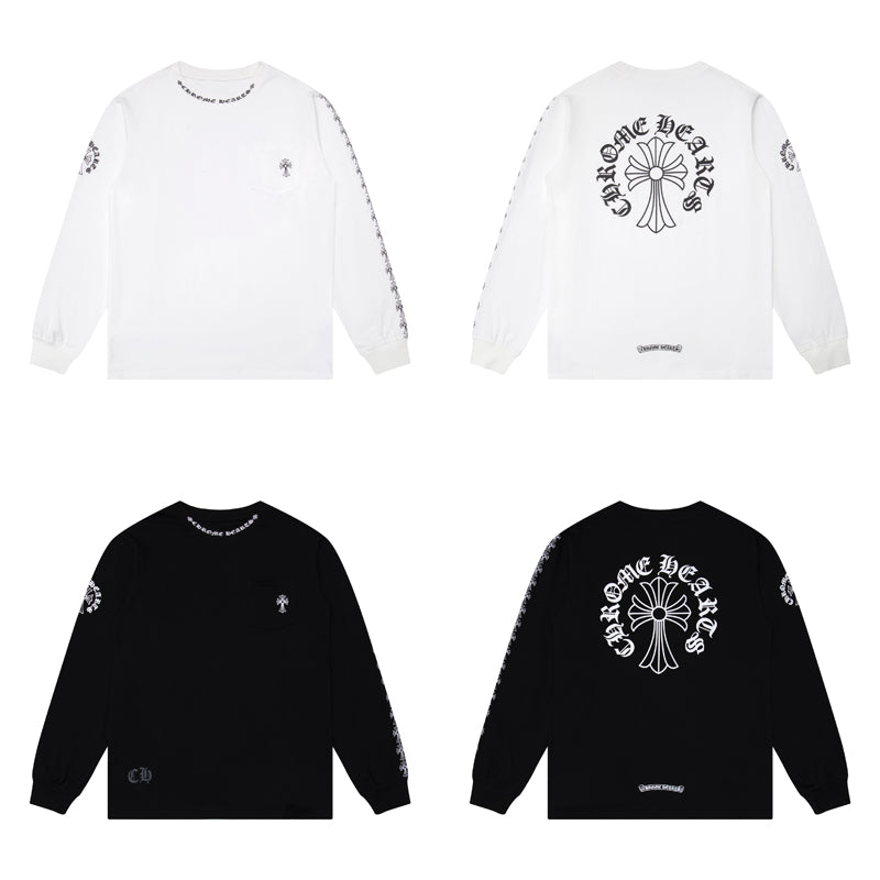 Chrome Hearts Long-Sleeve T-shirt Sweatshirt K9010