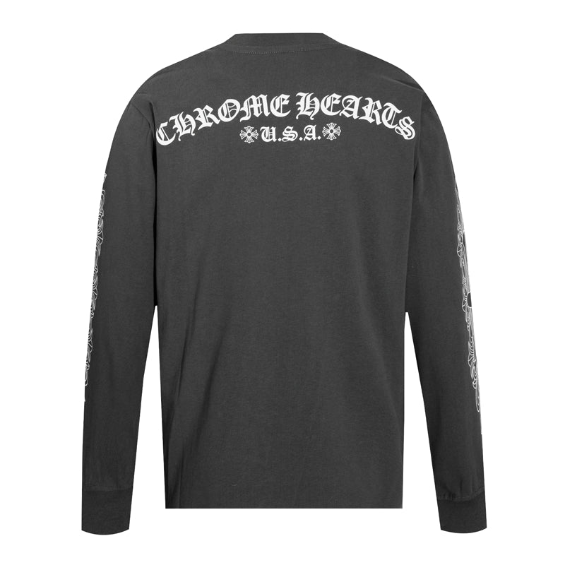 Chrome Hearts Long-Sleeve T-shirt Sweatshirt K8005