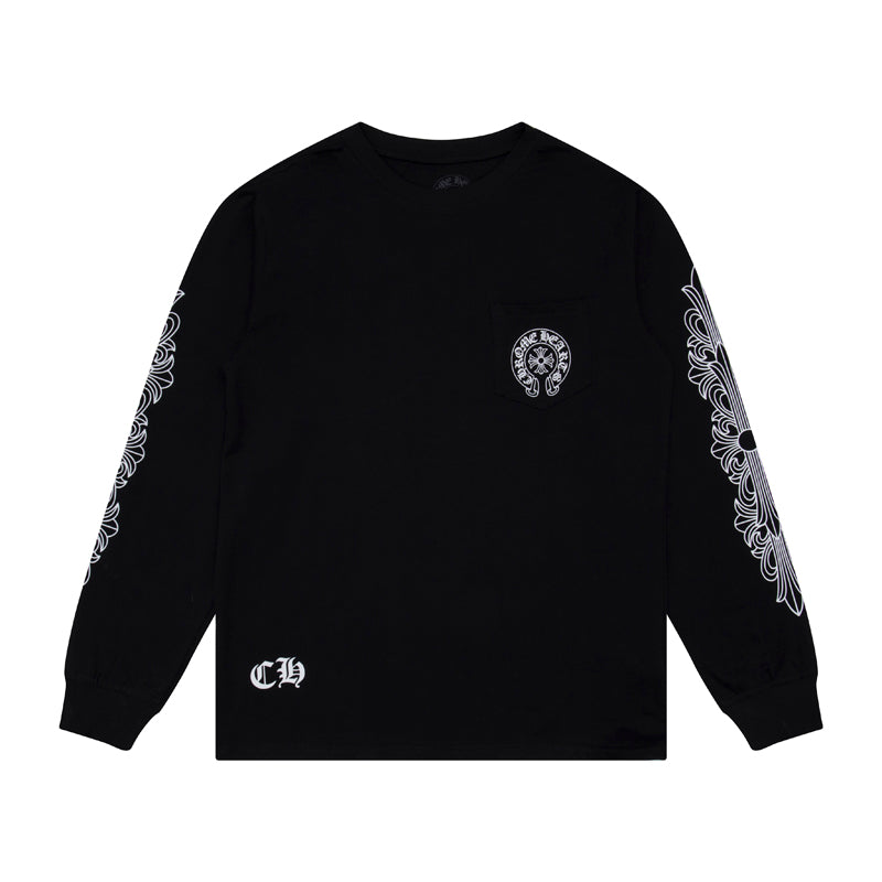 Chrome Hearts Long-Sleeve T-shirt Sweatshirt K8008