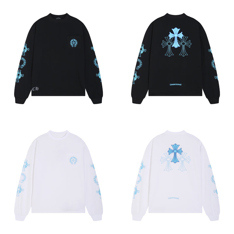 Chrome Hearts Long-Sleeve T-shirt Sweatshirt K8018
