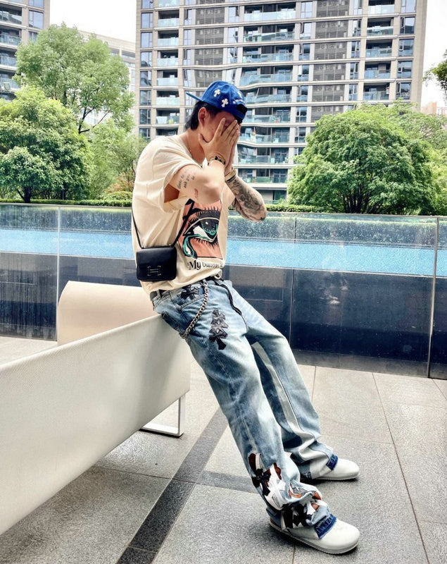 Chrome Hearts Jeans D123