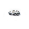 Chrome Hearts PLUS PYRAMID OPEN BAND RING 4